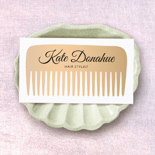 Hair Stylist Comb Beauty Salon Business Card