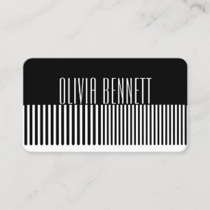 Hair Stylist Comb Black Colorist Salon Business Card