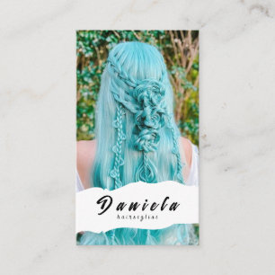 Hair Stylist Cute Business Card