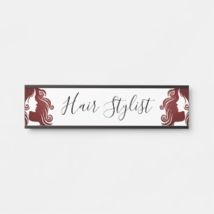 Hair Stylist Door Sign