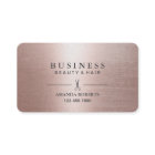 Hair Stylist Elegant Rose Gold Salon Appointment