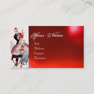 HAIR STYLIST ,FASHION BEAUTY SALON MAKE UP ARTIST BUSINESS CARD