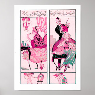 HAIR STYLIST ,FASHION BEAUTY SALON MAKE UP ARTIST POSTER