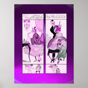 HAIR STYLIST ,FASHION BEAUTY SALON MAKE UP ARTIST POSTER