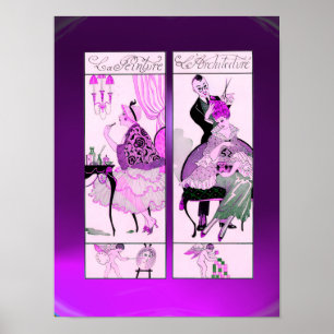 HAIR STYLIST ,FASHION BEAUTY SALON MAKE UP ARTIST POSTER