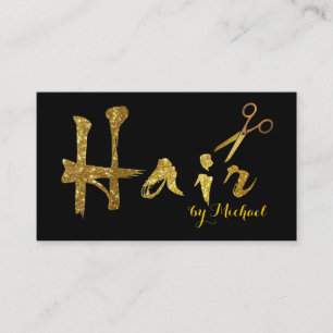 Hair Stylist Gold Scissors Script Appointment #3