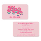 Hair Stylist Groovy Retro Colourful Hair By