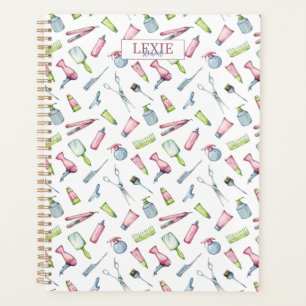 Hair Stylist, Hairdresser Beauty Salon Custom Planner