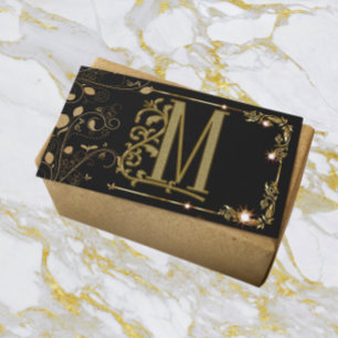 Hair Stylist Hairdresser Golden Letter Coiffeur Business Card