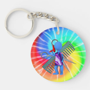 Hair Stylist Key Ring