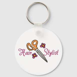 Hair Stylist Key Ring