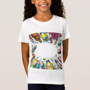 Hair Stylist Life – Stylish Typography Design T-Shirt