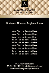 Black Hair Salon Flyers Zazzle Co Nz