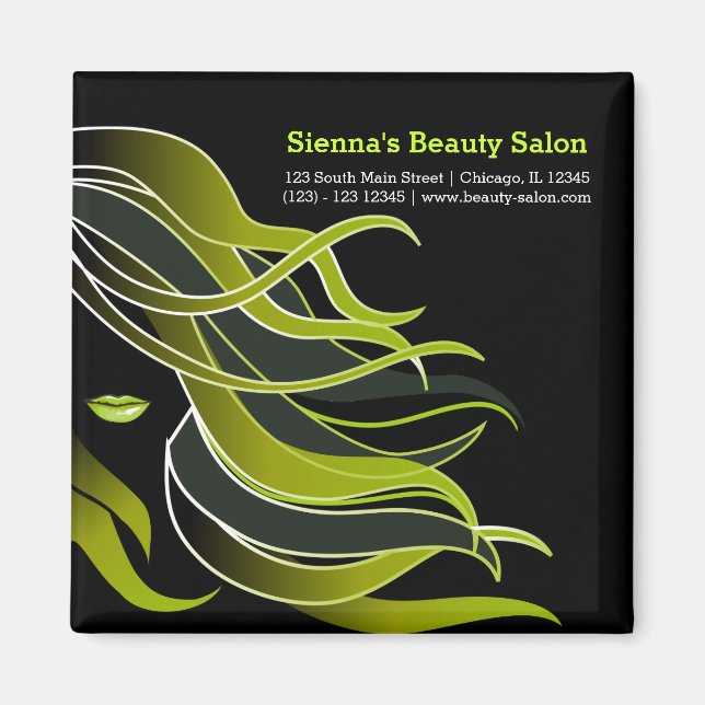 Hair stylist magnet (Front)