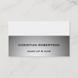 Hair Stylist Makeup Artist Business Card