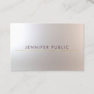 Hair Stylist Makeup Artist Tasteful Glamourous Business Card