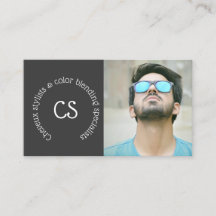 Hair stylist men women photo DIY sunglasses