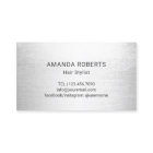 Hair Stylist Modern Silver 3D Script Salon