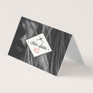 Hair Stylist   Modern Stylist Business Card