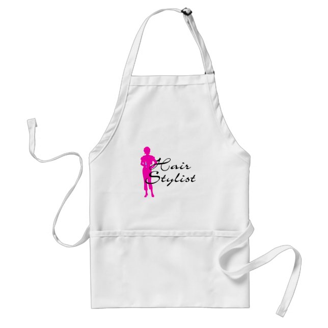 Hair Stylist (Pink) Standard Apron (Front)