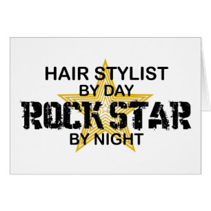 Hair Stylist Rock Star by Night
