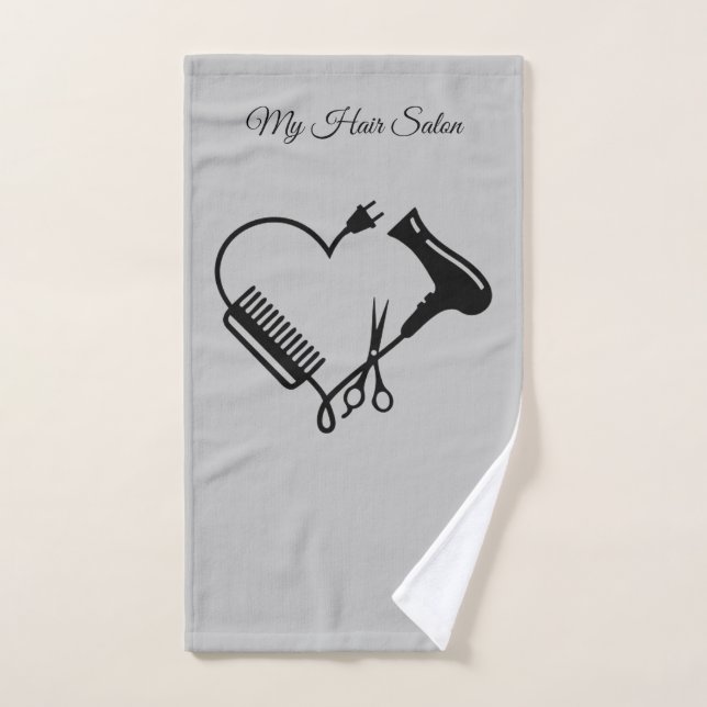 Hair Stylist & Salon  Hand Towel (Hand Towel)
