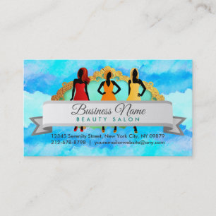 Hair Stylist Salon Slogans Business Cards