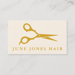Hair Stylist Scissors Chic Barber CUSTOM  Business Card