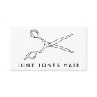 Hair Stylist Scissors Chic Drawing Barber CUSTOM
