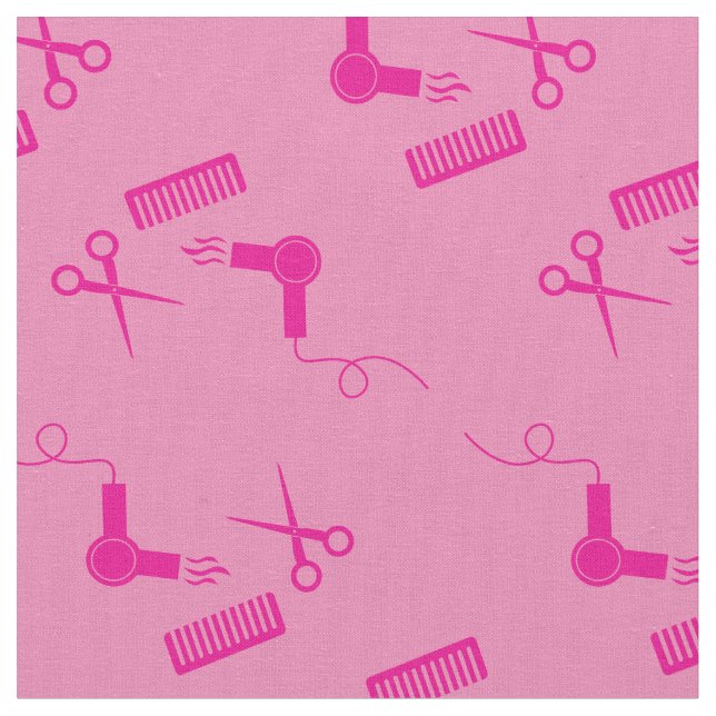 Hair Stylist Scissors Haircut Cute Fabric (Close Up)