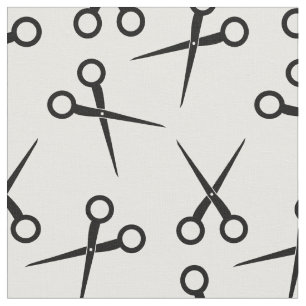 Hair Stylist Scissors Haircut Cute Fabric