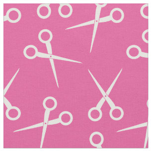 Hair Stylist Scissors Haircut Cute Fabric