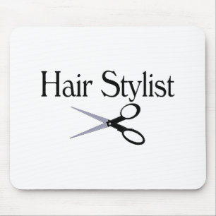 Hair Stylist Scissors Mouse Pad