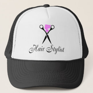 Hair Stylist (Scissors/Pink) Trucker Hat