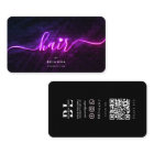 Hair Stylist Script Hairstylist Neon Purple 