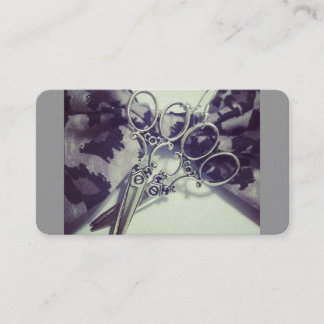Hair Stylist Shears Business Card
