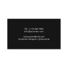 Hair Stylist Silver Scissor & Flower Elegant Salon