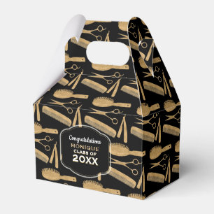 Hair Stylist Tools Graduation Party Favour Box