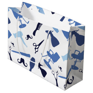 Hair stylist tools patter large gift bag
