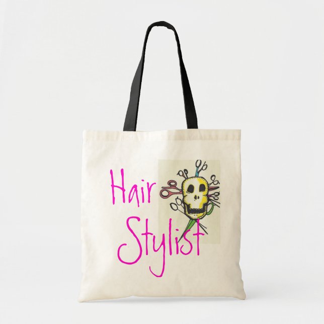 Hair Stylist Tote Bag (Front)