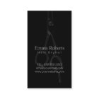 Hair Stylist Vintage Scissor Elegant Black