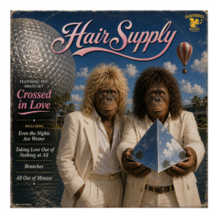 Hair Supply Album: a Parody Poster