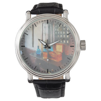 Hair Tonic and Shaving Mugs Watch