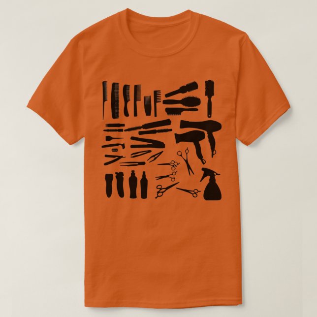 Hair Tools T-Shirt (Design Front)