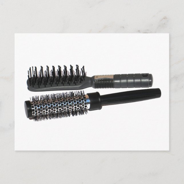 Hairbrush Postcard (Front)