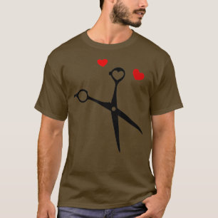 Hairdresser barber and hairstylist shears T-Shirt