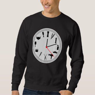 Hairdresser Barber Hairdressing Hairstyling Hairst Sweatshirt