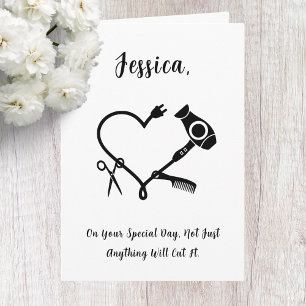 Hairdresser Birthday Card