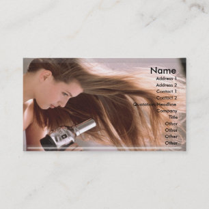 Hairdresser Business Card