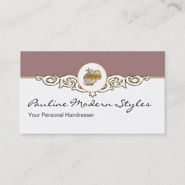 Hairdresser Business Cards (Front)